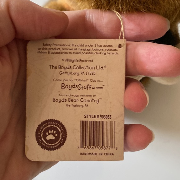 Vintage Genuine Boyds Bear: U Be Happy - Picture 5 of 7